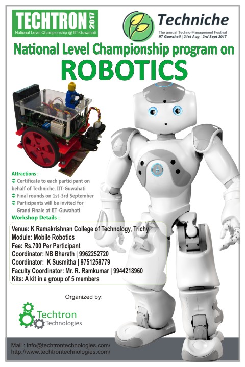 Two Days National Level Workshop on Mobile Robotics